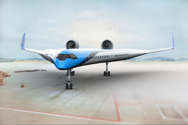 KLM has revealed the future of flight. Hint: You'll be sitting IN the wings.
